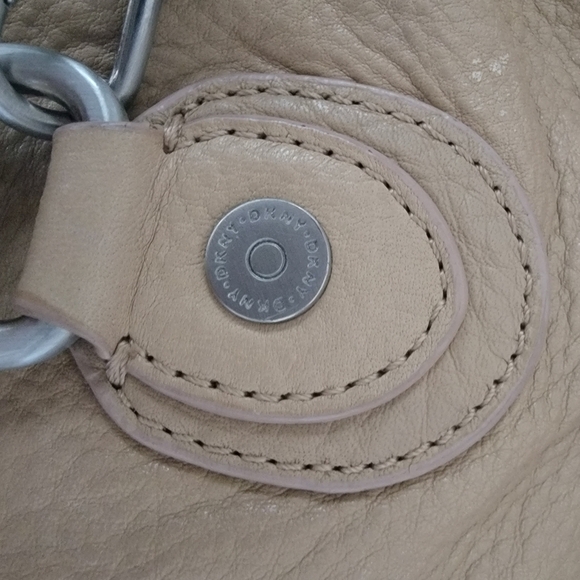 DKNY Tan Leather Tote - Picture 16 of 16
